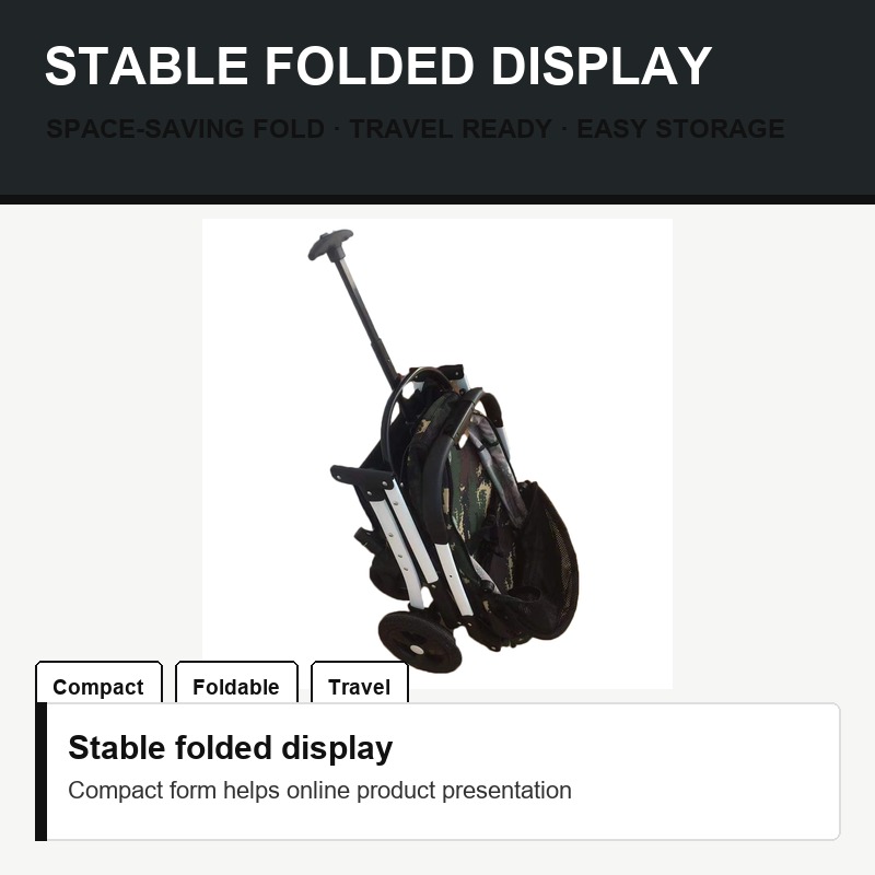 Compact Folding Pet Stroller - Hardware