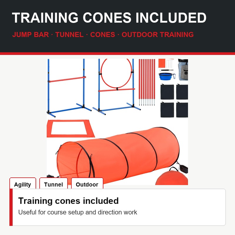 Dog Agility Training Set - Material