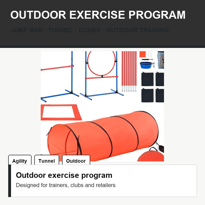 Dog Agility Training Set - Hardware