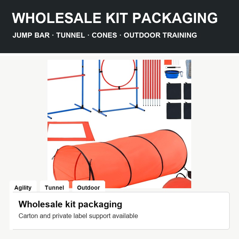 Dog Agility Training Set - Packaging