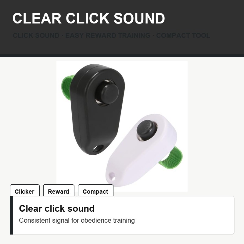 Dog Training Clicker - Fit Detail