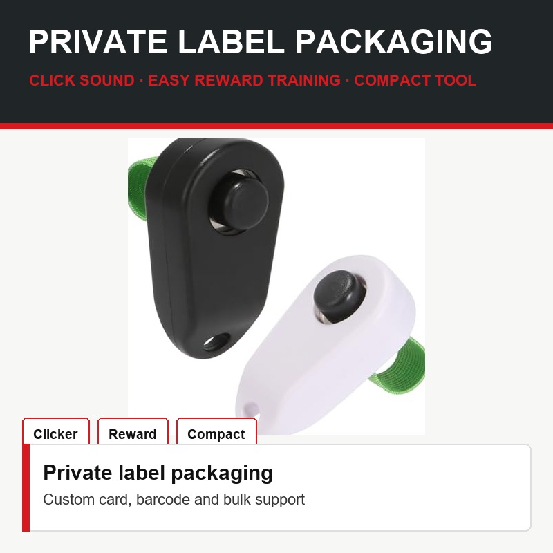 Dog Training Clicker - Packaging