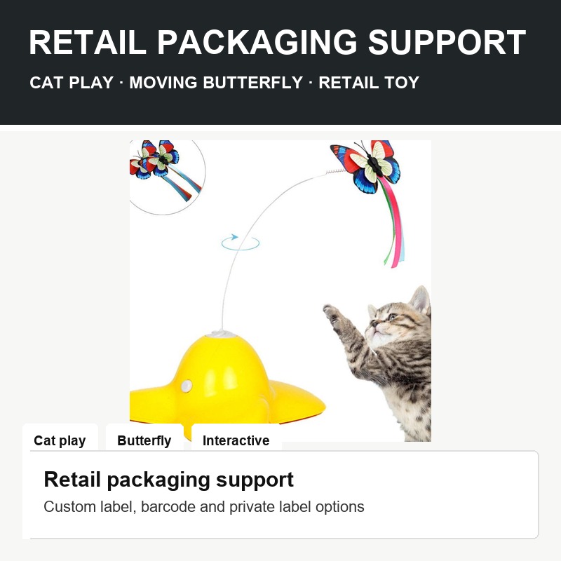 Interactive Butterfly Cat Teaser - Packaging