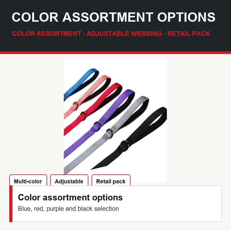 Multi-Color Nylon Collar Set - Fit Detail
