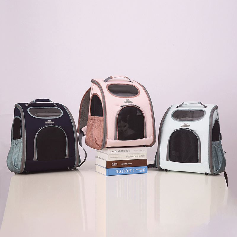 Pet Backpack Carrier - Rose