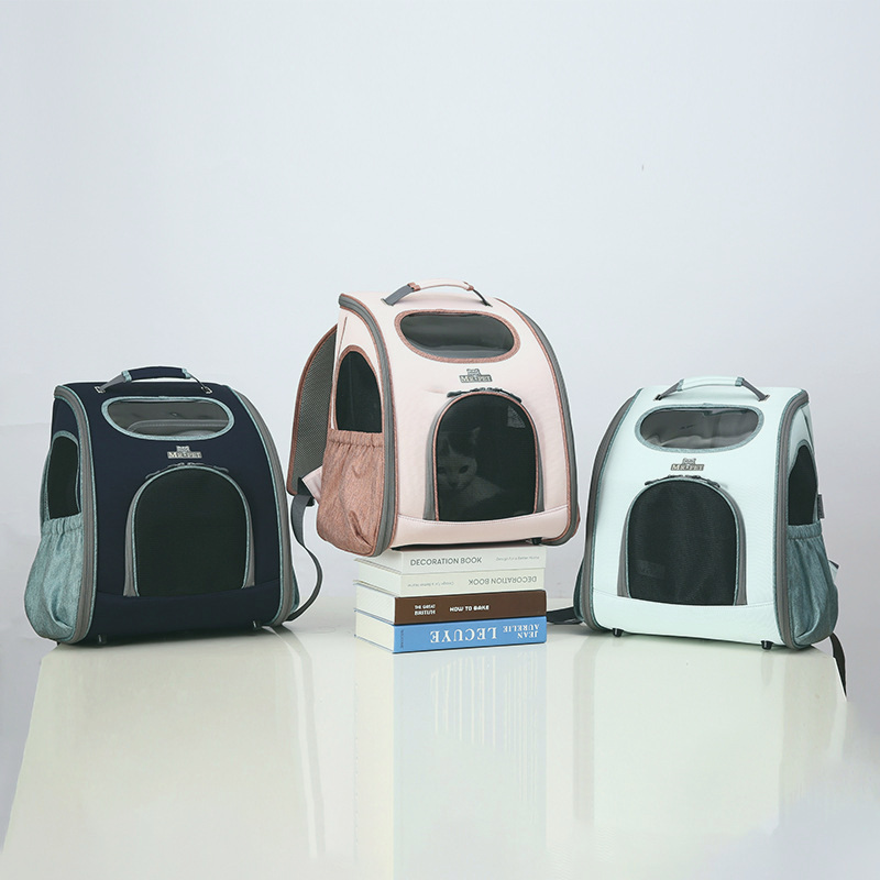 Pet Backpack Carrier - Mint