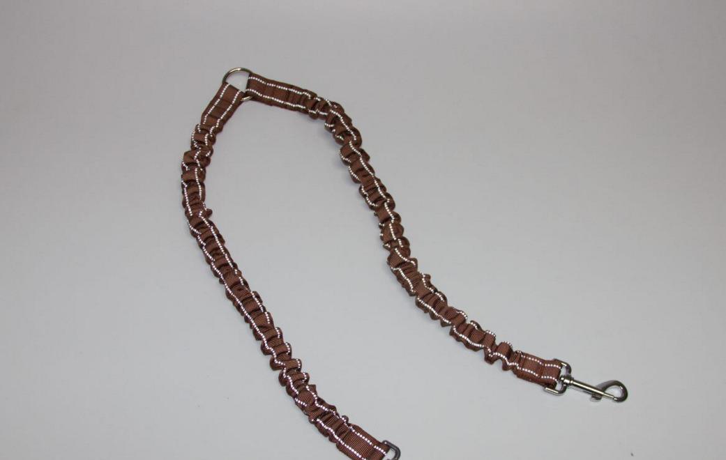 Reflective Brown Rope Leash