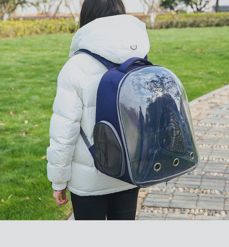 Space Capsule Pet Carrier - Gray