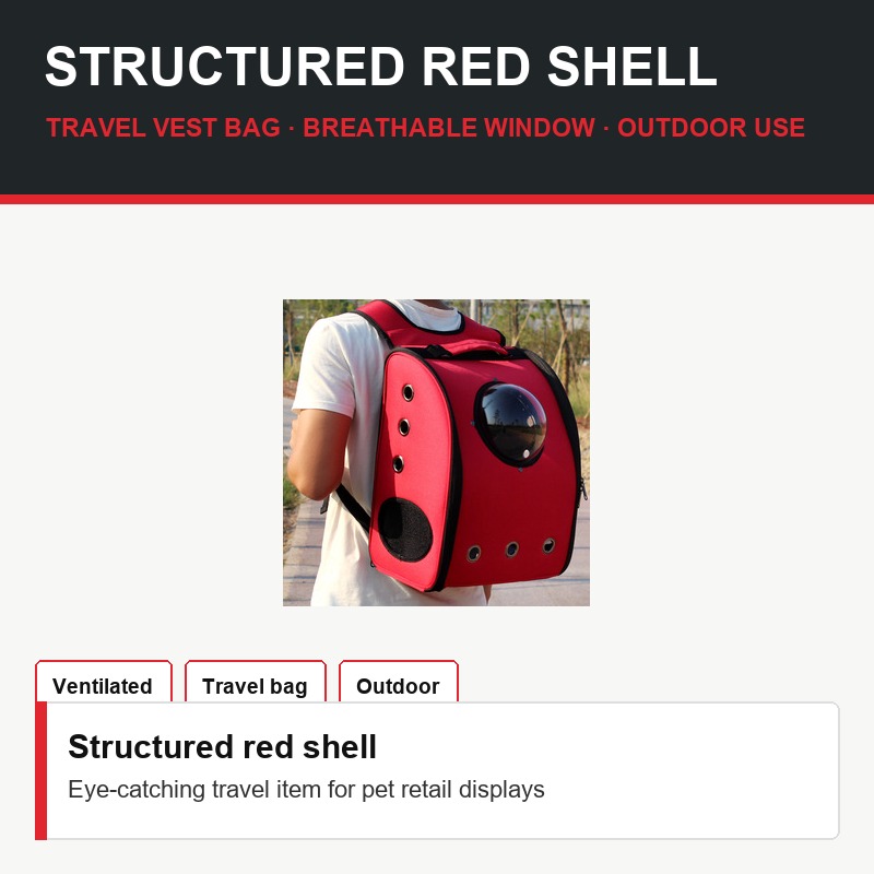 Ventilated Pet Carrier Backpack - Material