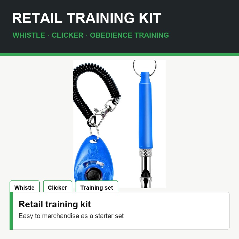 Whistle Clicker Training Set - Hardware